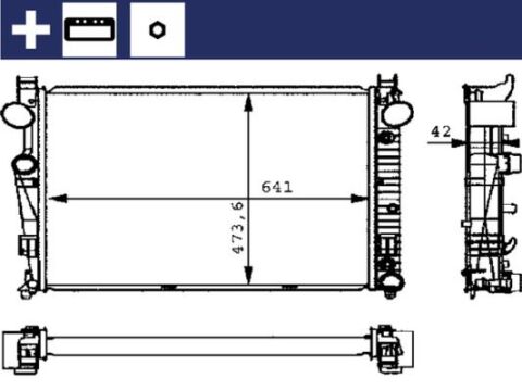 MOTOR SU RADYATORU MERCEDES S-CLASS W220 98 05