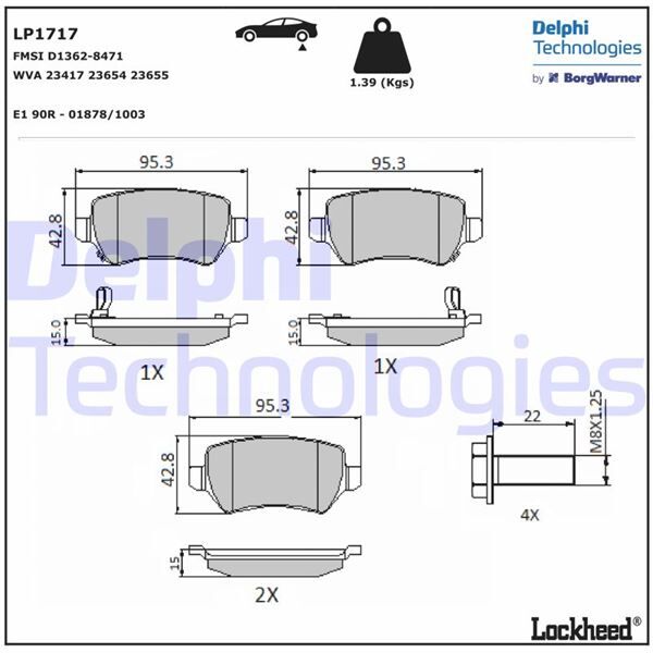 ARKA BALATA ASTRA G 98 ASTRA H 03.05 -MERIVA 05.03 ZAFIRA 00 COMBO 09.02