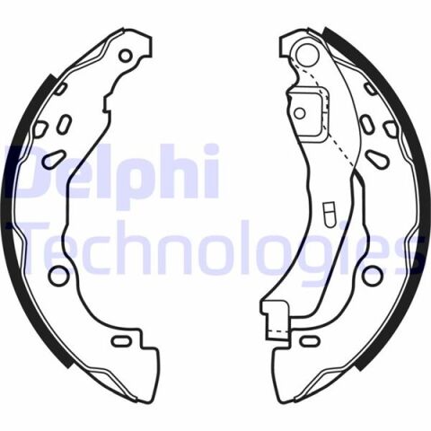 ARKA FREN PABUÇ BALATASI RENAULT CLIO II 98 CLIO IV 12 CLIO SYMBOL 02 SYMBOL III 13 DACIA SANDERO 08 LOGAN 06 SANDERO II 12 LOGAN II 12