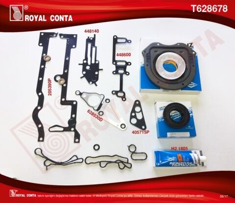 Alt Takım Conta Reınz Keçeli Transıt V348 11 14 V363 14 Ranger 12 2.2Tdcı 155Ps Euro5 A.Ceker