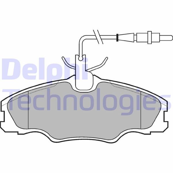 ÖN BALATA FİŞLİ P406 1.6 1.8 95/10.04 XANTIA XM