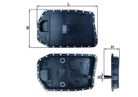 OTOMATIK SANZIMAN YAG FILTRESI GA6HP19 BMW E60 E90 E70 E71