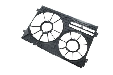 1K0121205AD - AUDI A3- 05/08; RADYATÖR VE KLİMA FAN DAVLUMBAZI BOŞ GÖVDE (ÇİFTLİ) (300W 363MM)