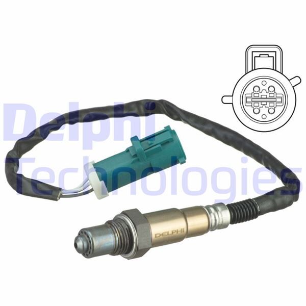 OKSİJEN SENSÖRÜ FOCUS CMAX 04 FOCUS II 05 VOLVO C30 07-12 - S40 04 435mm 0258006925