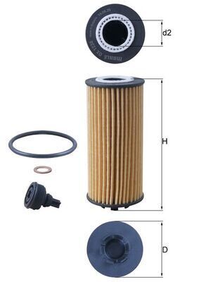 YAG FILTRESI BMW B37 B38 B47 B48 F40 F45 F46 F48 F39 MINI F54 F55 F56 F60