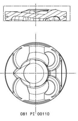 PISTON SEGMAN 0.50mm 77.50mm BMW N13 B16 F20 F30 MINI N18 R55 R56 R58 R59 R60 PEUGEOT 5FW EP6 5008 308 3008 207 CITROEN C3 C4