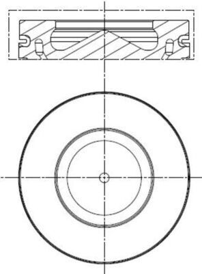 PISTON SEGMAN 0.50 84.50mm BMW N47 D20 E82 E87 F10 F20 F22 E90 E92 E93 F30 F34 F33 F32 F36 E60 E83 E84 F25 F15