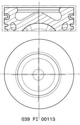 MOTOR PİSTON SEGMAN 050 FOCUS-P308-P3008-P508-P5008-C4-DS5-DS4-1.6HDI-TDCI DV6C EURO5