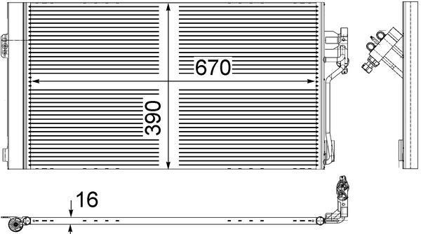 KLIMA RADYATORU MERCEDES VITO W639 03