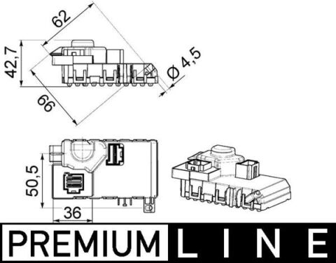 KLIMA FAN REGULATORU MERCEDES S-CLASS W221 C216