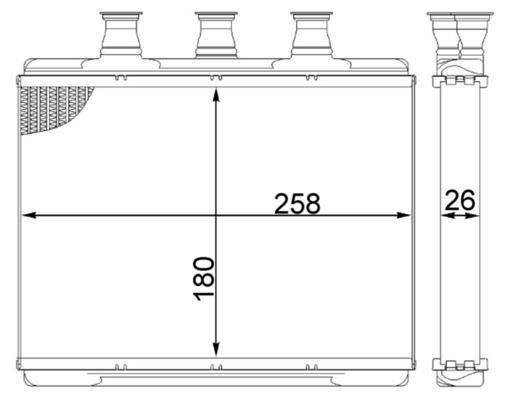 KALORIFER RADYATORU BMW E65 E66