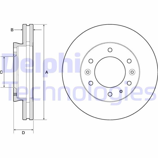 ON FREN DISKI FORD RANGER TKE 2.2-3.2 11 MAZDA BT 50 2.2TDCI 12