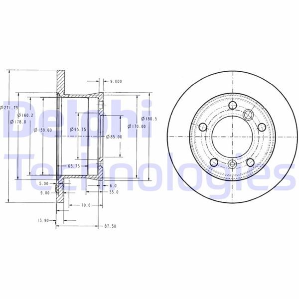 FREN DISKI ARKA MERCEDES SPRINTER B901 B904 . VW LT 28-35-46 TEK TEKER