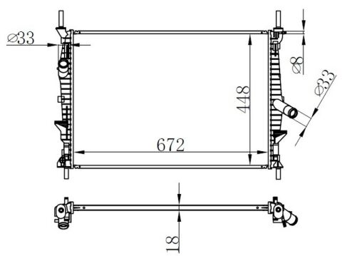 MOTOR SU RADYATORU TRANSIT V347 2.2TDCI 2.4TDCI 06 14