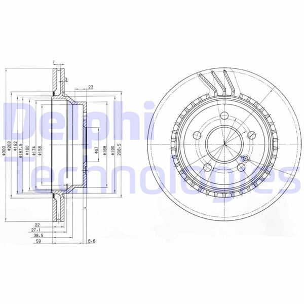 FREN DISKI ARKA MERCEDES W211 W212 S212 C218 C219 X204