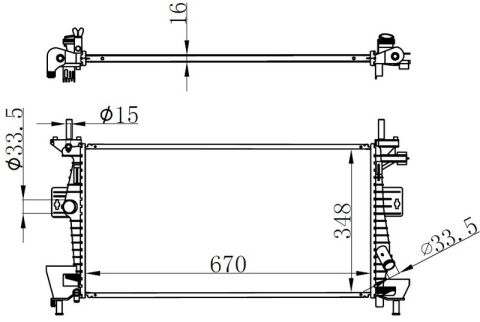 MOTOR SU RADYATORU FOCUS III C MAX 11 1.6TI VCT 1.6 ZETEC EFI AL PL BRZ