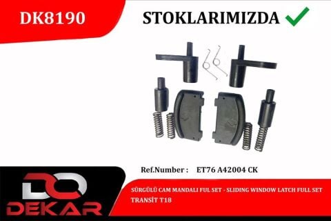 Surgulu Cam Mandalı Full Set Ford Transıt T18