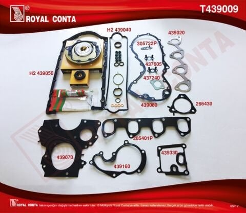 Motor Takım Conta Skt Keçeli S.Lastikli Skcsiz Connect 1.8 Tdcı 02 14 Focus I 98 04 1.8 Td