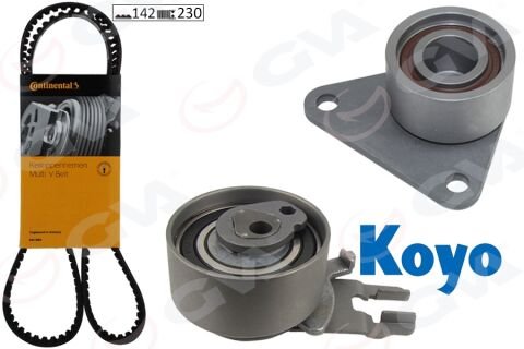 EKSANTRİK GERGİ KİTİ VOLVO C30-C70 I-II-S40 II-S60 I-S70-V40-V50-V70-XC70 2.4 UZUN GERGİ