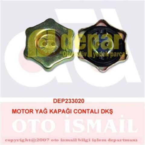 Motor Yağ Kapağı Contalı Dkş